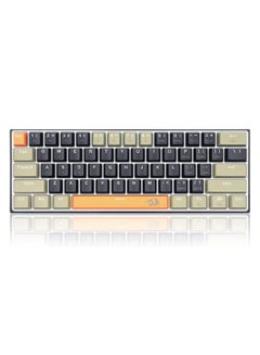 Redragon K606 LAKSHMI 60% Mechanical Gaming Keyboard BROWN Switch Black and Grey