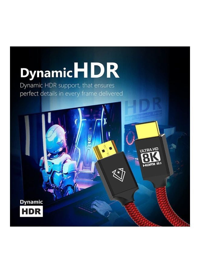 VERTUX Ultra HD High Speed Audio Video Cable With HDR Support - Image 4