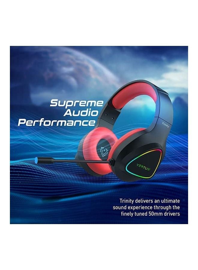 VERTUX - Stereo Immersive Pro Gaming Over Ear Headset - Image 1