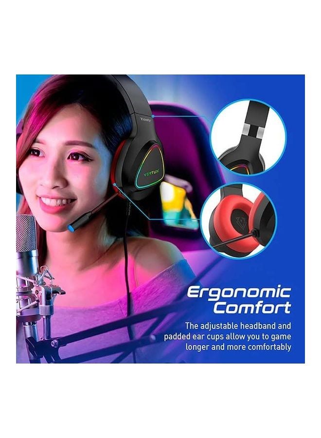 VERTUX - Stereo Immersive Pro Gaming Over Ear Headset - Image 1