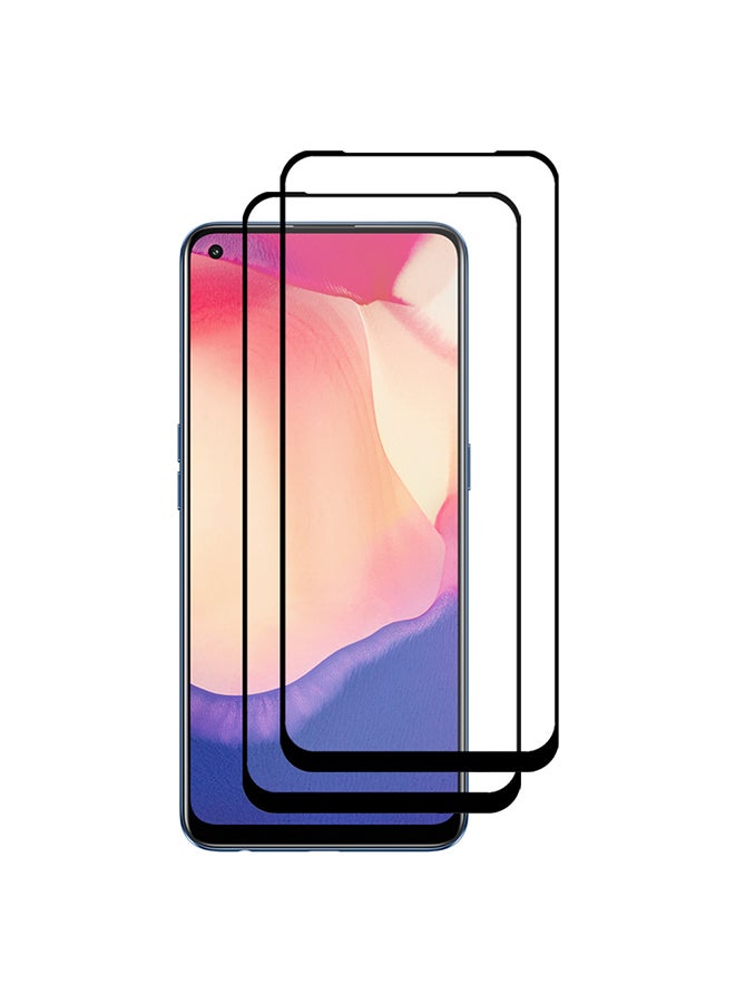 مارجون مجموعة لاصقة حماية للشاشة لهاتف أوبو رينو 4 SE مكونة قطعتين شفاف - Image 1