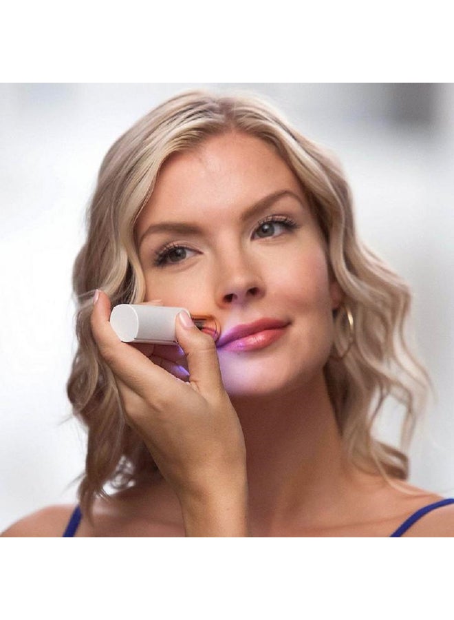 مارجون مزيل شعر الوجه، ماكينة حلاقة كهربائية فورية لطيفة وغير مؤلمة، ماكينة إزالة الشعر المحمولة للسيدات للوجه مع ضوء مدمج - Image 3