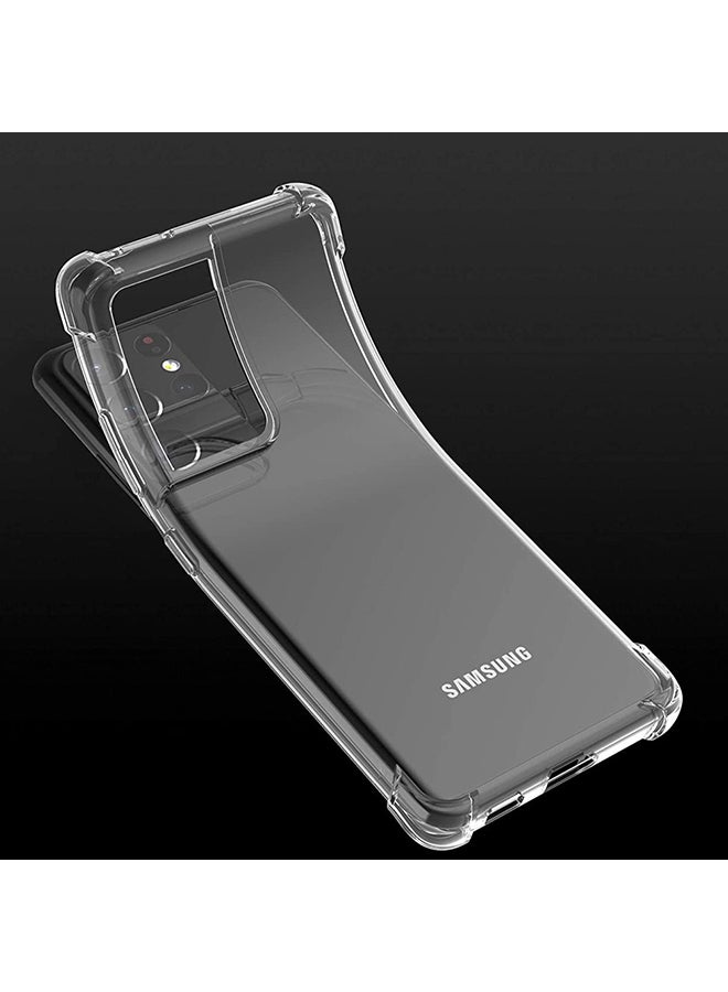 MARGOUN Shockproof Gorilla Bumper Case Cover for Samsung Galaxy S21 Ultra 6.8 inch Clear  - Image 2