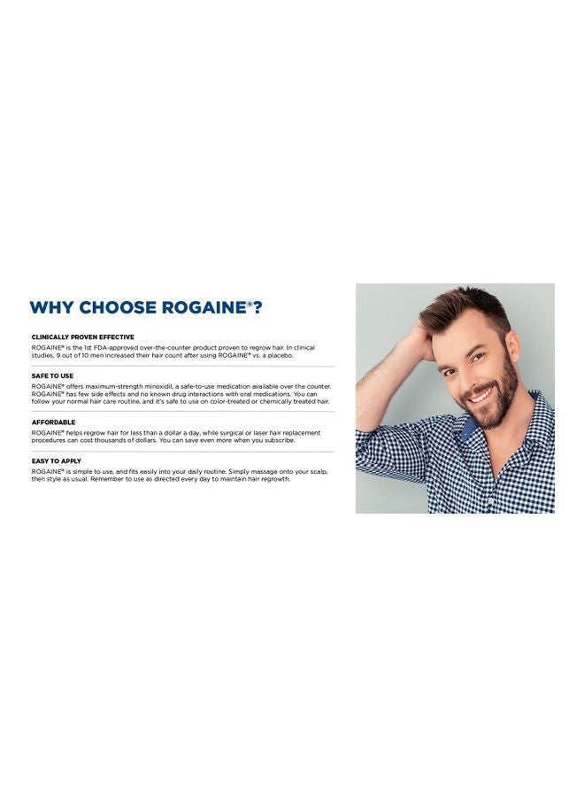 Rogaine - Minoxidil Foam For Hair Loss And Regrowth Topical Treatment 60grams - Image 1