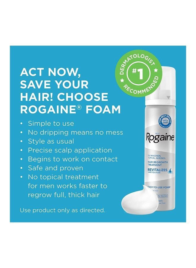 Rogaine - Minoxidil Foam For Hair Loss And Regrowth Topical Treatment 60grams - Image 1