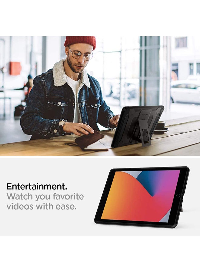 Spigen Tough Armor Tech Case Cover For Apple iPad 10.2 inch 9th / 8th /7th Generation (2021 /2020/2019) Gunmetal - Image 3