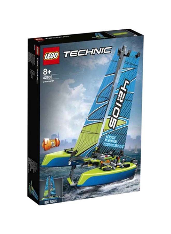 LEGO - 42105 404-Piece Technic Catamaran 404 8+ Years - Image 1