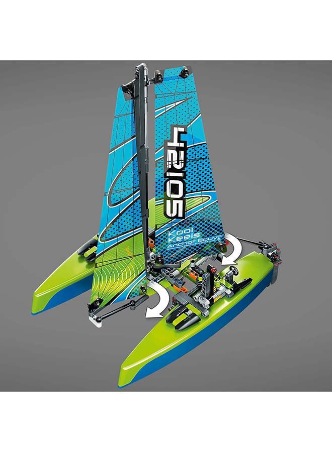 LEGO - 42105 404-Piece Technic Catamaran 404 8+ Years - Image 1