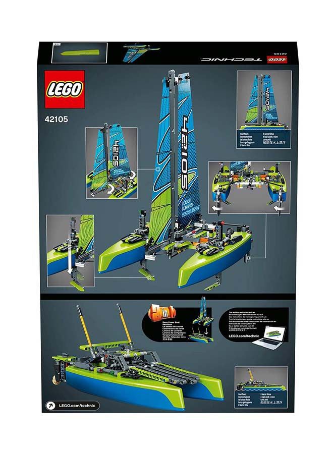 LEGO - 42105 404-Piece Technic Catamaran 404 8+ Years - Image 1