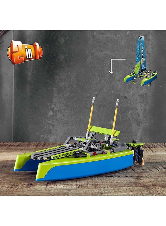LEGO - 42105 404-Piece Technic Catamaran 404 8+ Years - Image 1