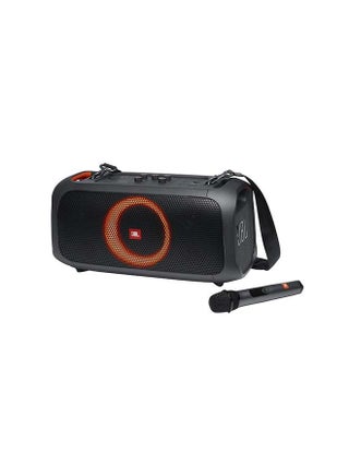 Portable Party Speaker With Built-In Lights And Wireless Mic Black - v1657195785/N45926722A_1