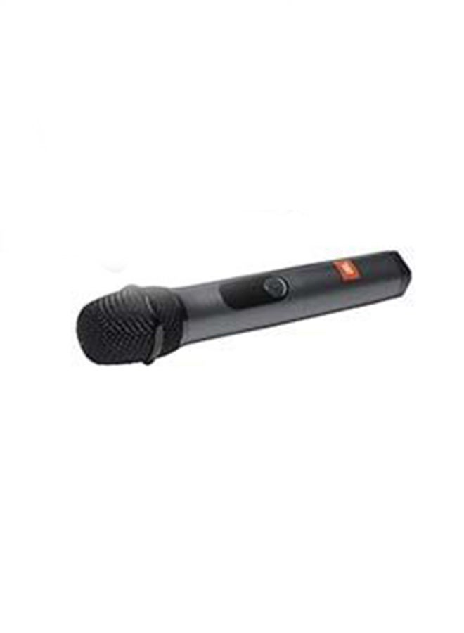 JBL - Portable Party Speaker With Built-In Lights And Wireless Mic Black - Image 1