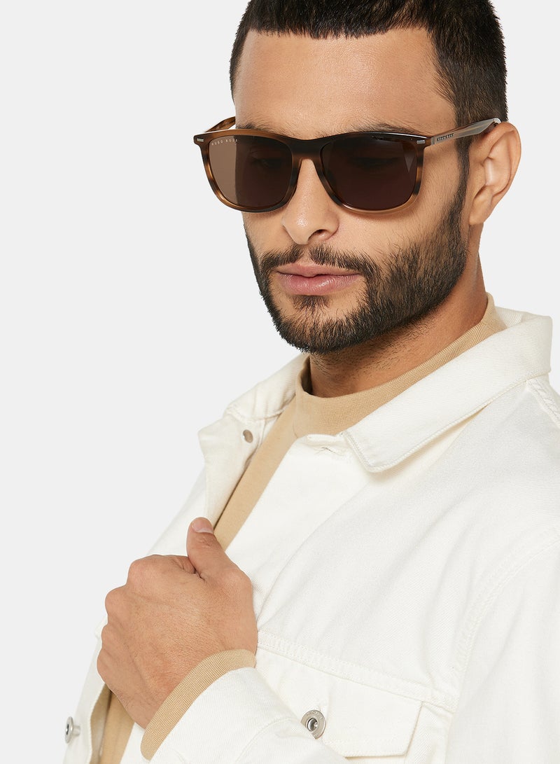 EMPORIO ARMANI Men's Square Sunglasses EA4142-508971-55 - Image 5