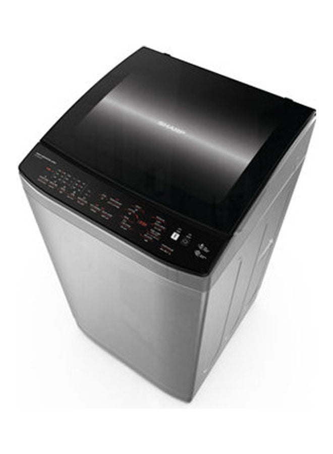 SHARP - Top Loading Washing Machine Automatic With Pump - 9 kg 2000 W ES-TN09GSLP Silver - Image 1