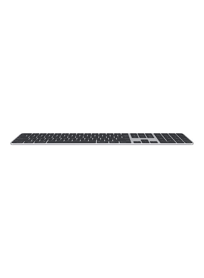 Apple Magic Keyboard with Touch ID and Numeric Keypad for Mac models with Apple silicon - Arabic - Keys Black - Image 2