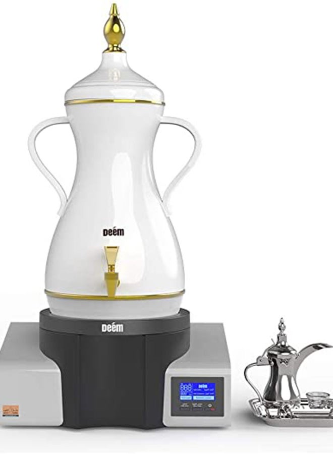 Deem - Dallah Guest Coffee Maker, 7 liters 7 L 2100 W ADGD07P1 White/Grey/Gold - Image 1