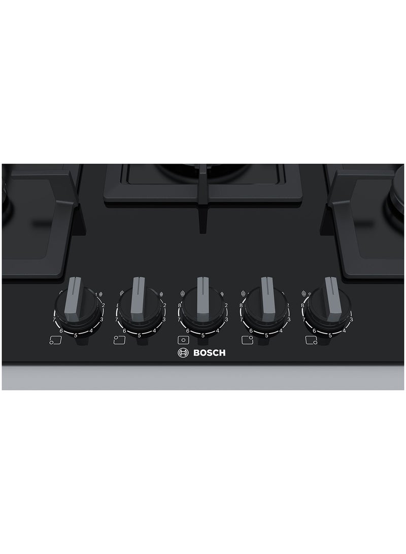 BOSCH Serie 6 Gas hob PPQ7A6B20 Black - Image 4