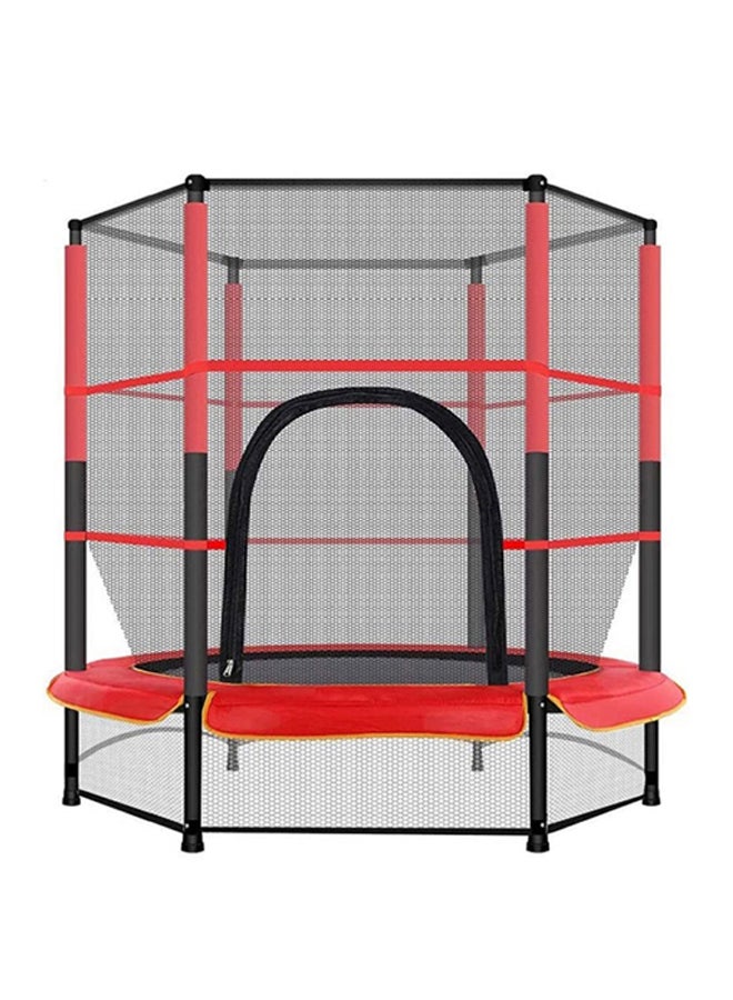 XIANGYU - 5.5-Feet Portable Indoor And Outdoor Jumping Trampoline 140X140X160cm - Image 1