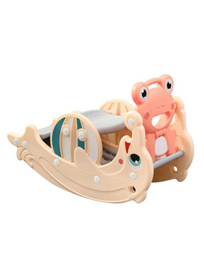 XIANGYU XIANGYU Baby And Kids Double Rocking Horse and Slide Multifunction - Indoor 102X34X47cm  - Image 1