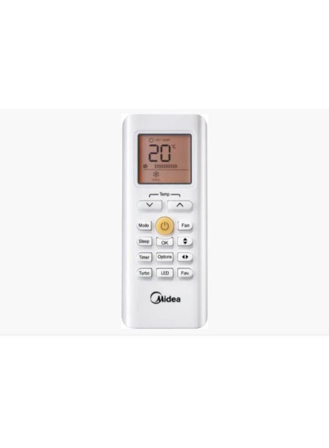 مديا تكييف هواء رقمي بارد بقوة 1.5 حصان 1103.25 W msc1t12cr-n أبيض  - Image 3