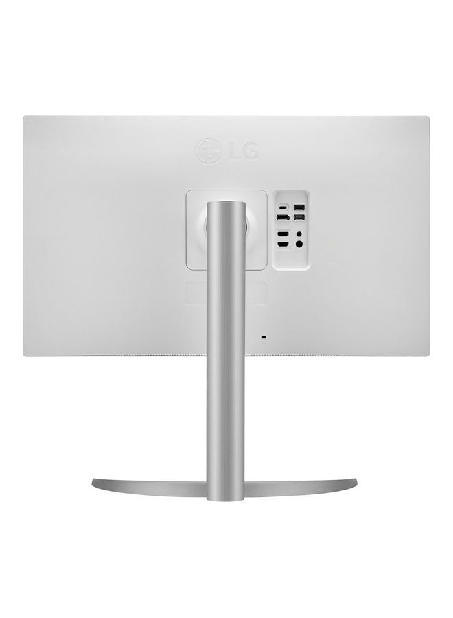 LG - 27UP850 27” 4K UHD IPS Monitor, 60Hz Refresh Rate, 5ms Response Time, 1.07B Color Support, 3840x2160 Resolution, VESA Display HDR 400, 16:9 Aspect Ratio, USB-C, 27UP850N Silver - Image 1