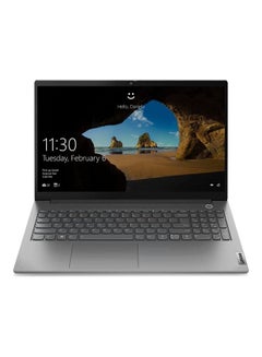 ThinkBook 15 (Upgraded Version) Laptop With 15.6-Inch Display, Core i7 1165G7 Processor/8GB RAM/1TB HDD/2GB NVIDIA Geforce Graphic Card/DOS(Without Windows) English ‎Mineral Grey