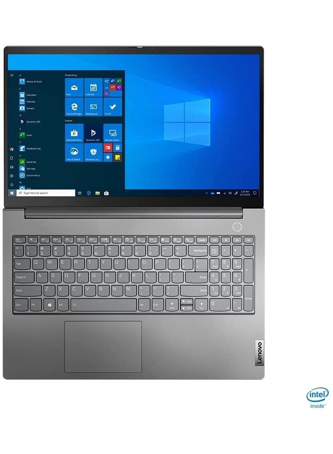 Lenovo - ThinkBook 15 (Upgraded Version) Laptop With 15.6-Inch Display, Core i7 1165G7 Processor/8GB RAM/1TB HDD/2GB NVIDIA Geforce Graphic Card/DOS(Without Windows) English ‎Mineral Grey - Image 1