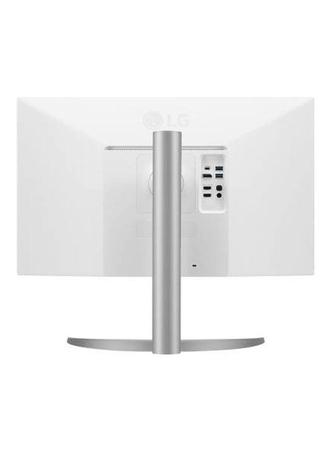 LG - LG 27UP550N 27" 4K UHD IPS HDR Monitor with USB-C Port, 5ms Response Time, AMD Freesync, 1.07B Color with sRGB 98% Colour Gamut, VESA HDR10, Game Mode, USB Type-C 90W / HDMI / DP, Silver | 27UP550N-W Silver - Image 1