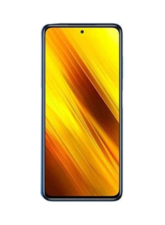 شاومي - هاتف بوكو X3 ثنائي الشريحة يدعم تقنية NFC و4G بذاكرة رام سعة 6 جيجابايت وذاكرة داخلية سعة 128 جيجابايت باللون الأزرق - Image 1