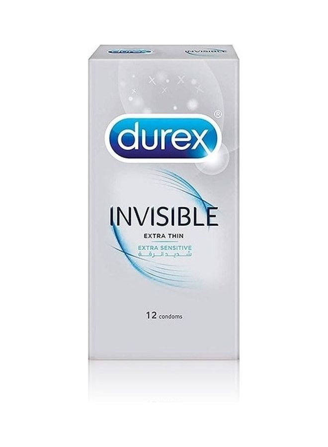 Durex 12-Piece Invisible Extra Thin Extra Sensitive