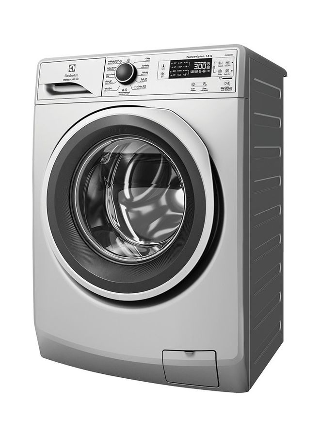 Electrolux - 8KG Front Load Washing Machine, 1200 RPM, Silver, Min 1 Year Manufacturer Warranty 8 kg EWF8241SS5 Silver - Image 1