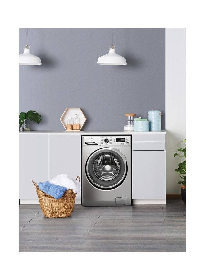Electrolux - 8KG Front Load Washing Machine, 1200 RPM, Silver, Min 1 Year Manufacturer Warranty 8 kg EWF8241SS5 Silver - Image 1