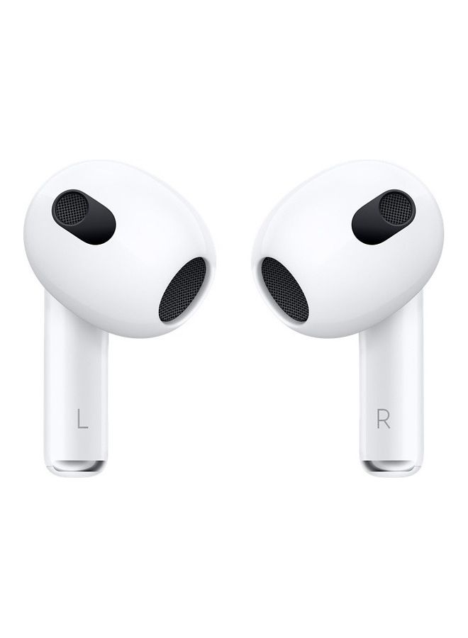 3rd Generation True Wireless Earphones Sport Bluetooth Noise Cancellation Earbuds Compatible with All iPhone and Android Smartphones White