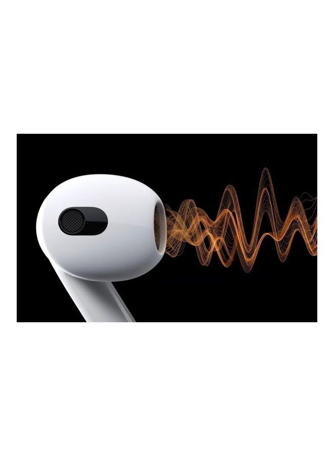 3rd Generation True Wireless Earphones Sport Bluetooth Noise Cancellation Earbuds Compatible with All iPhone and Android Smartphones White