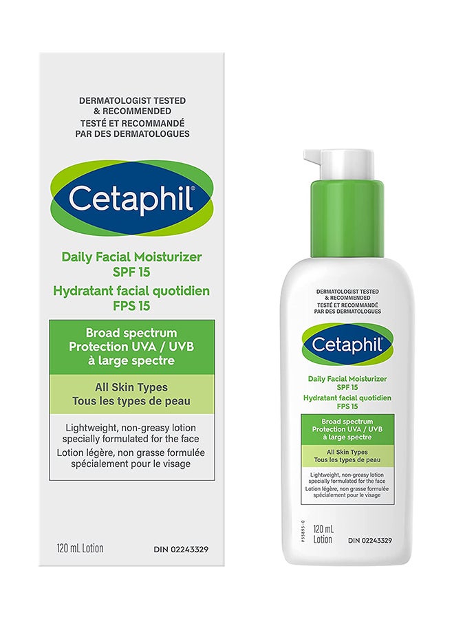 سيتافيل مرطب وجه يومي SPF15 120ملليلتر - Image 1