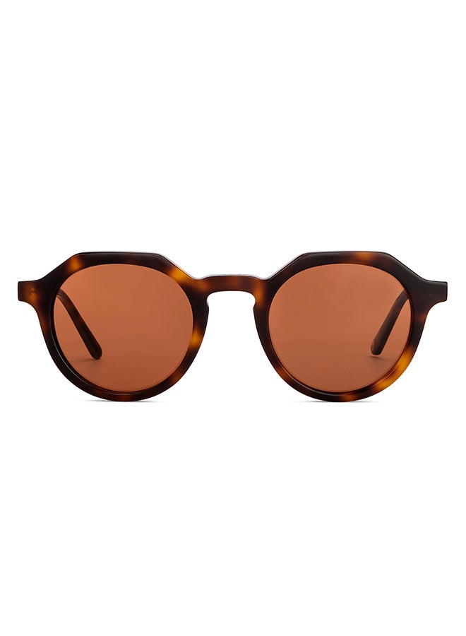 John Jacobs Full Rim Round Branded Latest and Stylish Sunglasses | Polarized and 100% UV Protected | For Men & Women | X-Large | JJ S14669 - Image 2