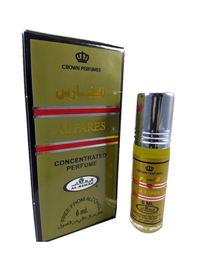 Al Rehab 6-Piece Fares Concentrated Perfume Oil 6ml - Image 1