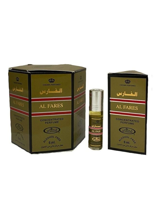 Al Rehab 6-Piece Fares Concentrated Perfume Oil 6ml - Image 3