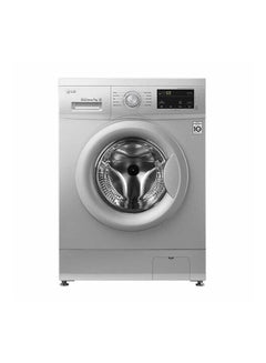 LG 7 Kg Washing Machine, Direct Drive Motor, 6 Motion,1200 RPM, Touch Panel 7 kg FH2J3QDNG5 Silver  - Image 1