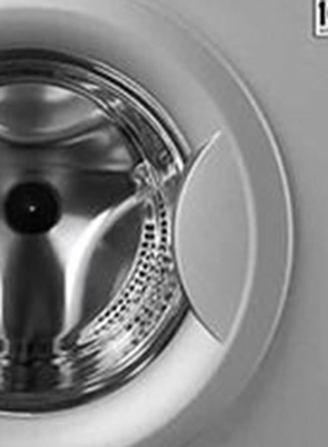 LG - 7 Kg Washing Machine, Direct Drive Motor, 6 Motion,1200 RPM, Touch Panel 7 kg FH2J3QDNG5 Silver - Image 1