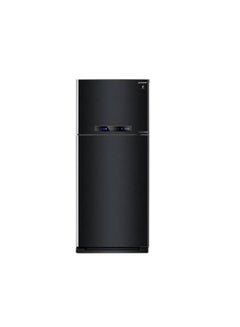شارب ثلاجة مانعة لتكوين الثلج رقمية وبتقنية العاكس، سعة 385 لتر 396 L 780 W SJ-PV48G-BK أسود  - Image 1