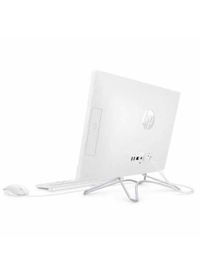 AIO 200G4 Desktop With 21.5-Inch Display, Core i5 10210U Processer/4GB RAM/1TB HDD/Intel UHD Graphics English white
