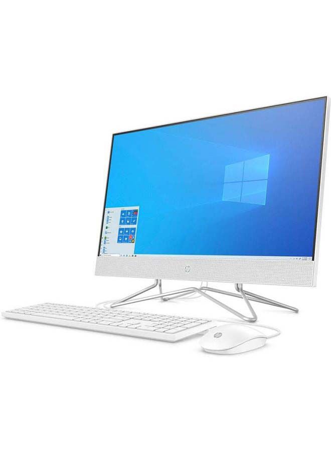 AIO 200G4 Desktop With 21.5-Inch Display, Core i5 10210U Processer/4GB RAM/1TB HDD/Intel UHD Graphics English white