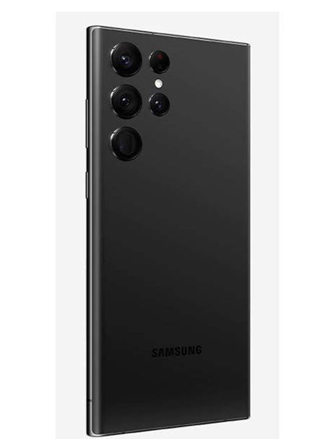 Samsung - Galaxy S22 Ultra Single Sim + eSim Phantom Black 12GB RAM 256GB 5G - International Version - Image 1