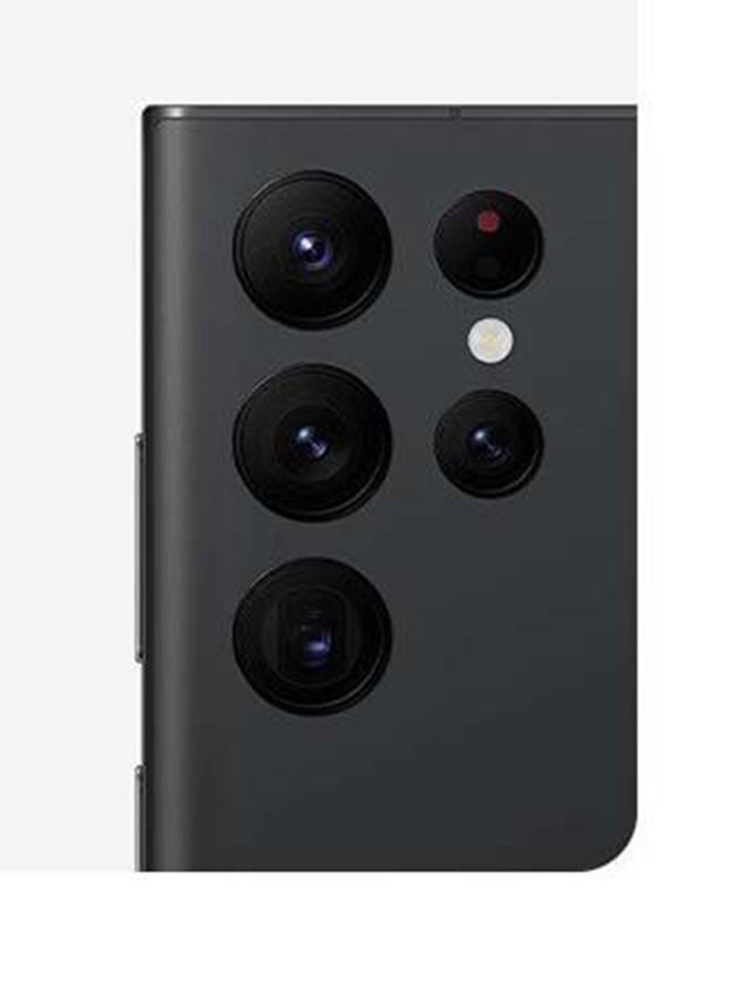 Samsung - Galaxy S22 Ultra Single Sim + eSim Phantom Black 12GB RAM 256GB 5G - International Version - Image 1
