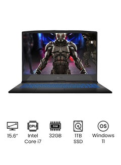 Pulse GL66 12UGK Gaming Laptop With 15.6-Inch QHD Display, Core i7-12700H Processor / 32GB RAM / 1TB SSD / 8GB NVIDIA GeForce RTX3070 Graphics / Windows 11 / English Titanium Gray
