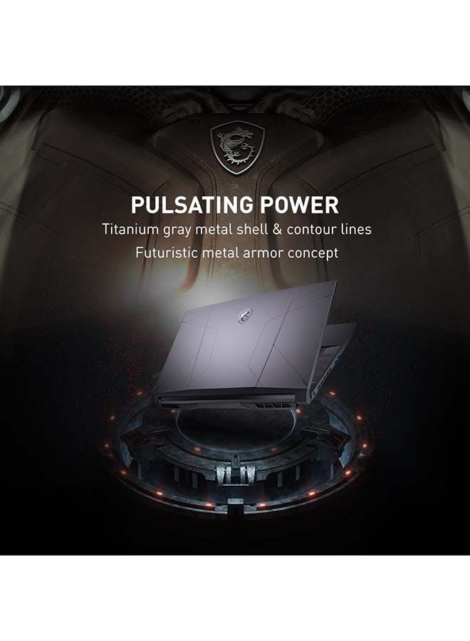 MSI - Pulse GL66 12UGK Gaming Laptop With 15.6-Inch QHD Display, Core i7-12700H Processor / 32GB RAM / 1TB SSD / 8GB NVIDIA GeForce RTX3070 Graphics / Windows 11 / English Titanium Gray - Image 1