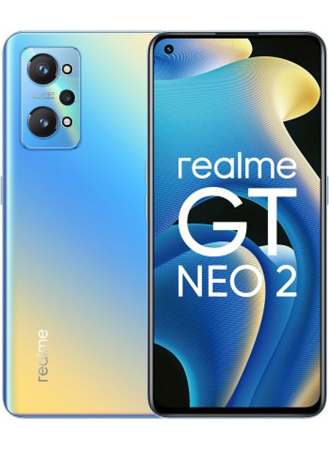 GT Neo 2 Dual Sim 256GB 12GB 5G Neo Blue With Realme Watch 2 Gift