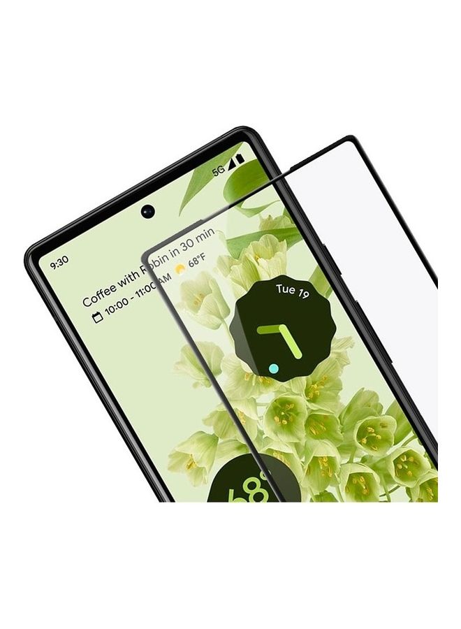 MARGOUN 2Pack for Google Pixel 6a Screen Protector Crystal Clear 9H Tempered Glass Scratch Resistant Full Coverage Film 6.1 inch Compatible with Pixel 6a 2022 Release Clear - Image 3