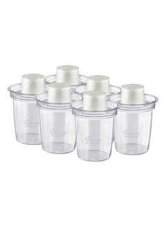 tommee tippee Pack Of 6, Closer to Nature Milk Powder Dispenser  - Image 2